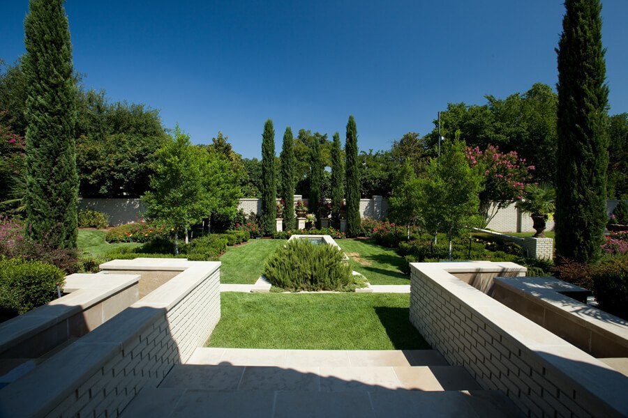 Backyard | Lawn Mowing Service by Green Earth DFW