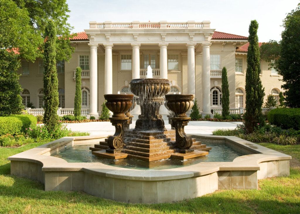 fountain water feature by Green Earth DFW